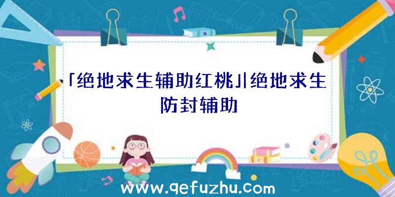 「绝地求生辅助红桃」|绝地求生防封辅助